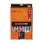 Schraubendreher-Satz, BahcoFit, 7-tlg, isoliert, Schlitz + PH (Bild für) Schraubendreher-Satz, BahcoFit, 7-tlg, isoliert, Schlitz + PH