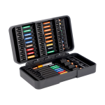 1/4" Torsions-Bitsatz, 40-tlg (34 Bits für Phillips, Pozidriv, TORX® und Sechskant-Schrauben + 2xBithalter + 4 Bit-Steckschlüssel) (Bild für) 1/4" Torsions-Bitsatz, 40-tlg (34 Bits für Phillips, Pozidriv, TORX® und Sechskant-Schrauben + 2xBithalter + 4 Bit-Steckschlüssel)