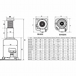 Flaschenwagenheber 30t