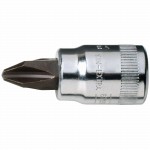 Schraubendreher-Einsätze 1/4", für Kreuz-schlitzschrauben Phillips®