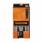 Bahco Fit Schraubendreher Set, 5-teilig, Schlitz/PZ